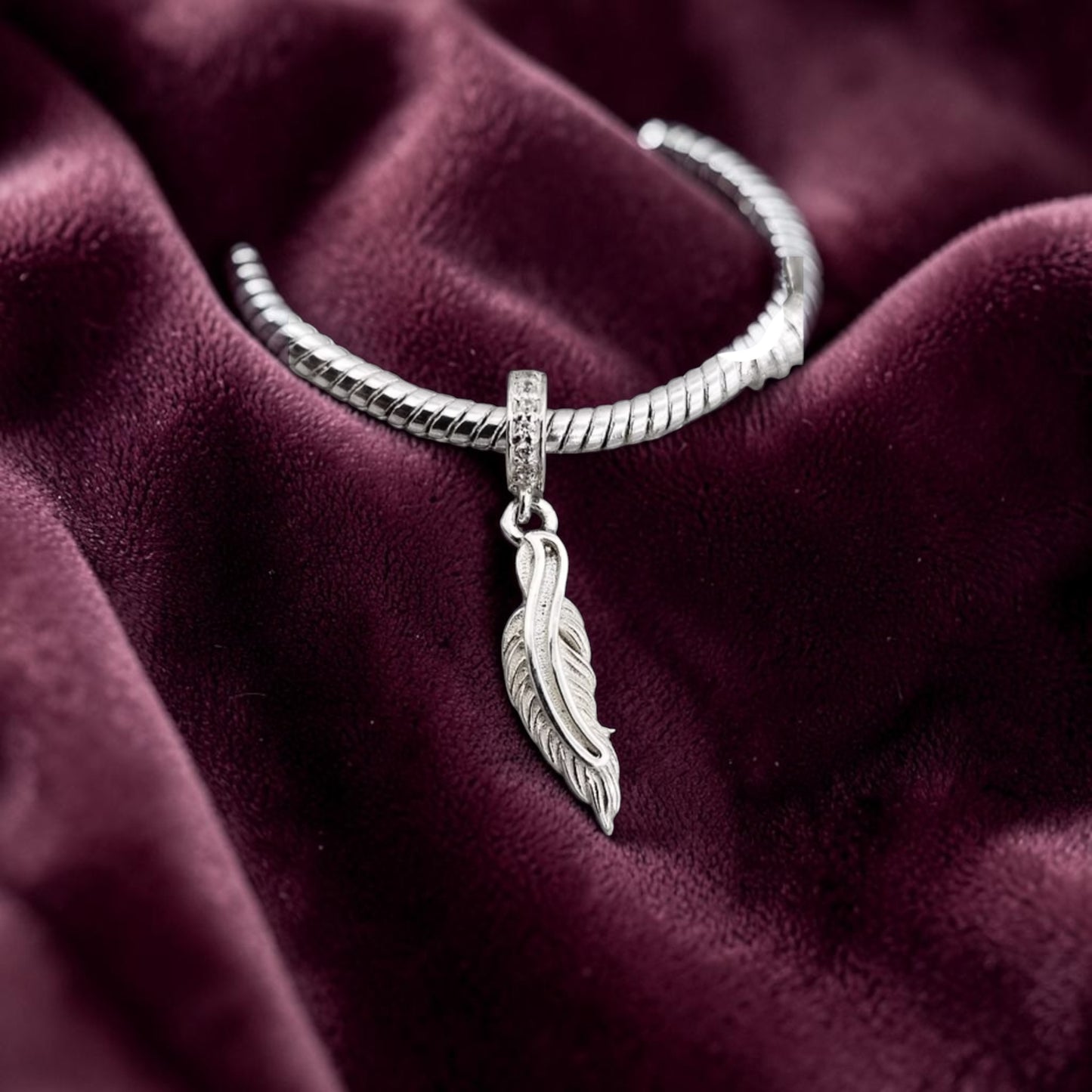 FEATHER CHARM